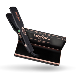 Moyoko professional infinity styler flat iron wide paddle