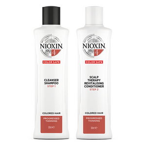 Nioxin system 4 cleanser & conditioner bundle